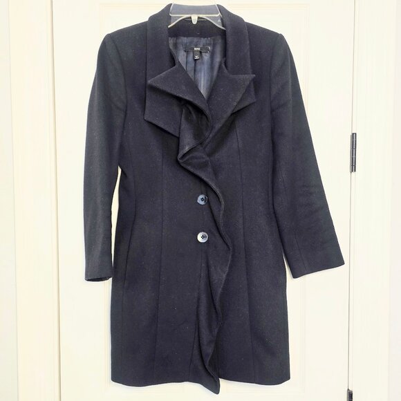 HUGO BOSS Cashmere & Virgin Wool Coat - Size 2